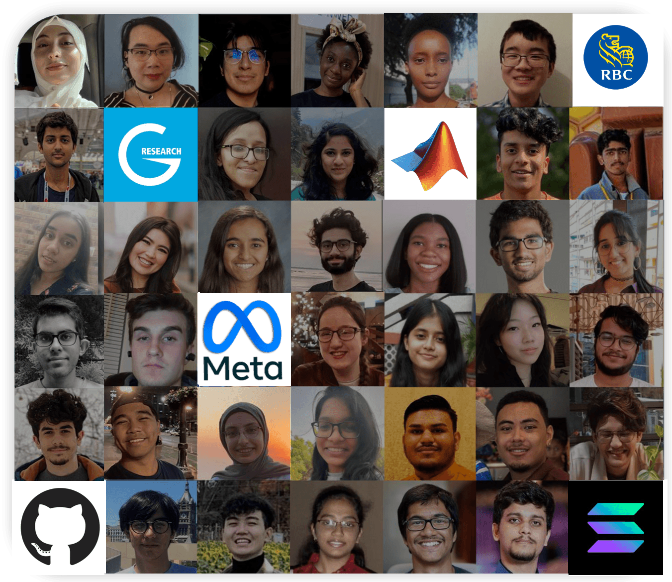 MLH Fellows and Partner Logos